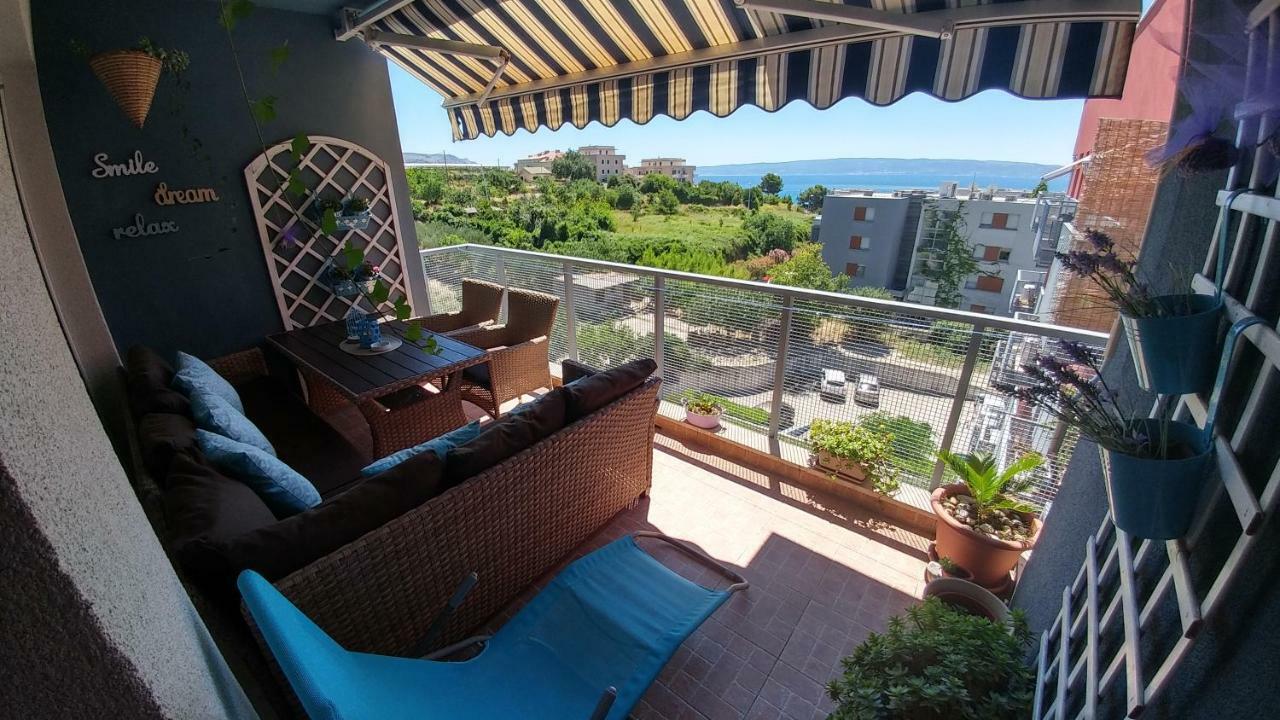 Apartment Deluxe Sea View Split Exteriör bild